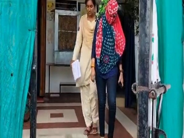 Police arrest the coordinator of the adoption agency in Chhattisgarh's Kanker district. (Credit/ANI)