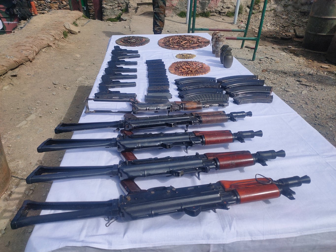 j k weapons ammunition recovered in kupwara 1 – The News Mill