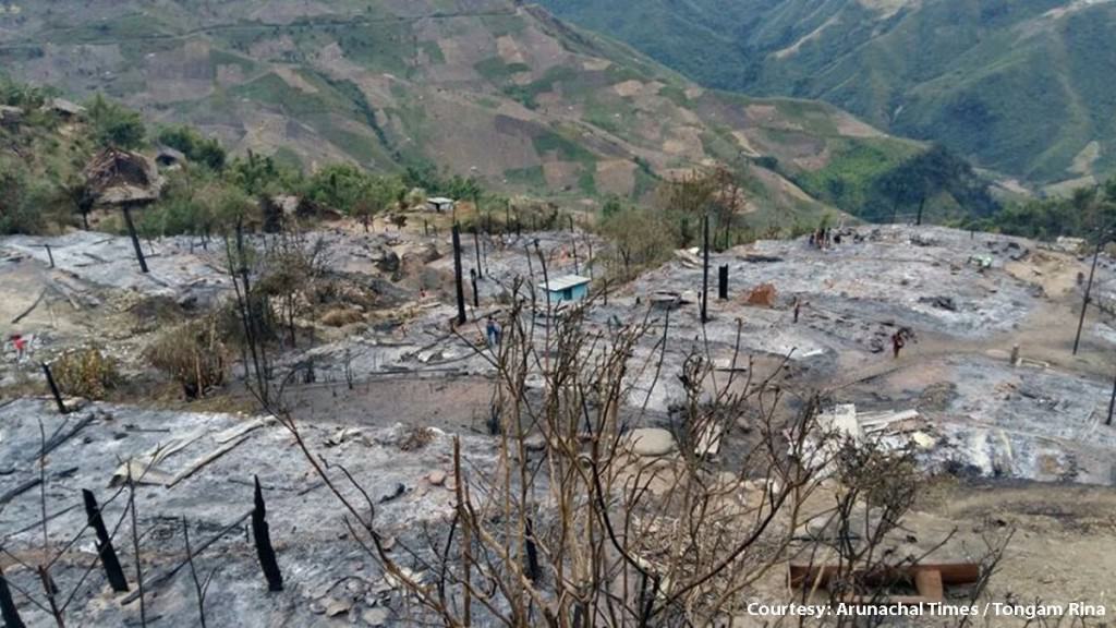 Wakka village fire in Arunachal Pradesh – The News Mill