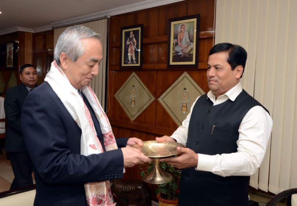 Japanese Ambassador to India meets Sonowal discusses bilateral issues – The News Mill