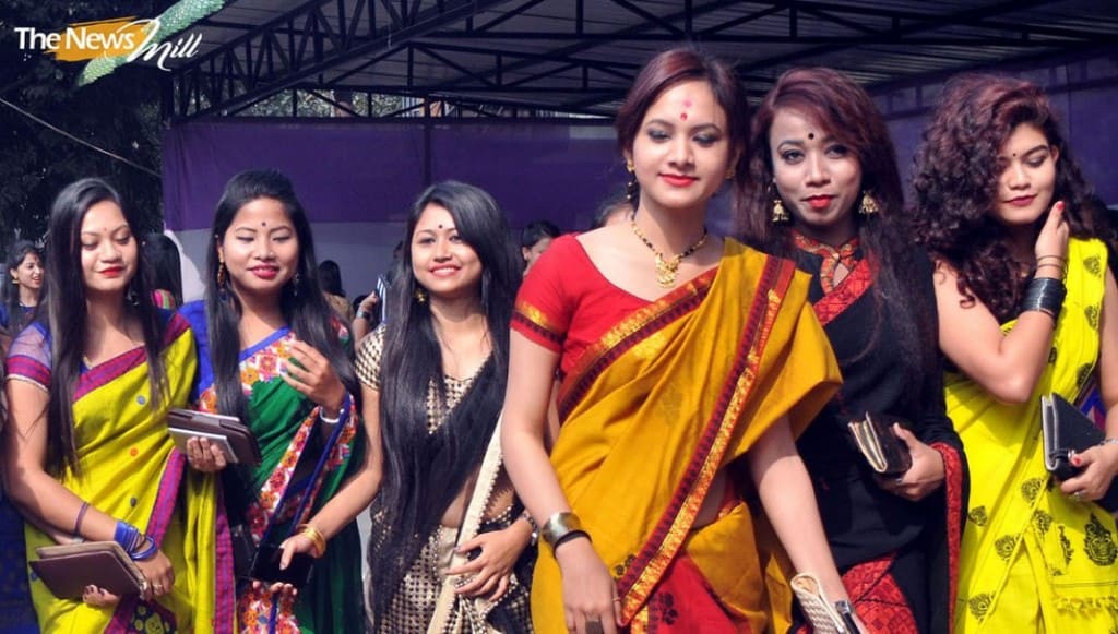 Photo Story Colourful attire marks Saraswati Puja 5 – The News Mill