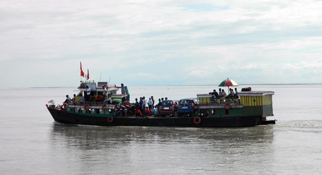 A ferry heading towards Dibrugarh across Brahmaputra river – The News Mill