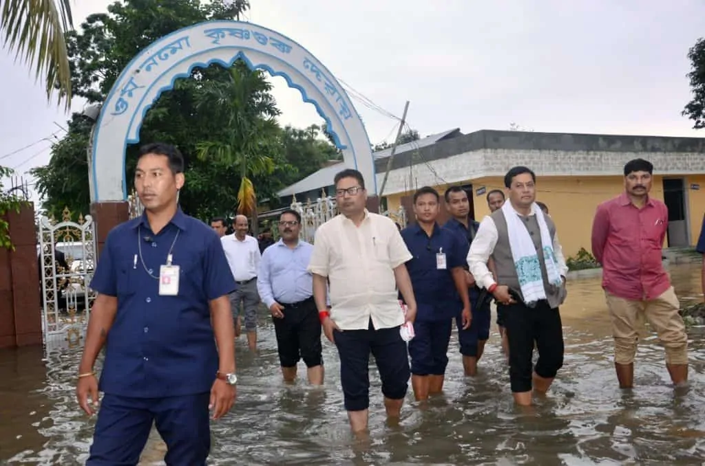 Sonowal visits flood affected areas of Nalbari and Barpeta – The News Mill