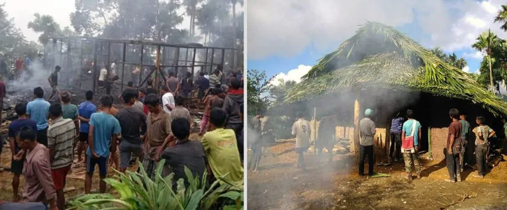 Fire guts down house fellow villagers construct one within few hours in this Nagaland village – The News Mill