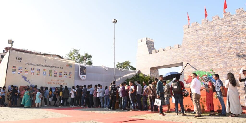 Queue for Assamese film Aamis at GIFF – The News Mill