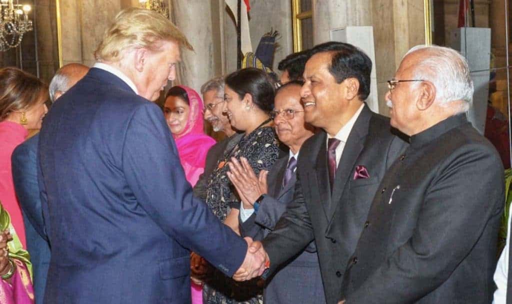 Sonowal with Trump – The News Mill