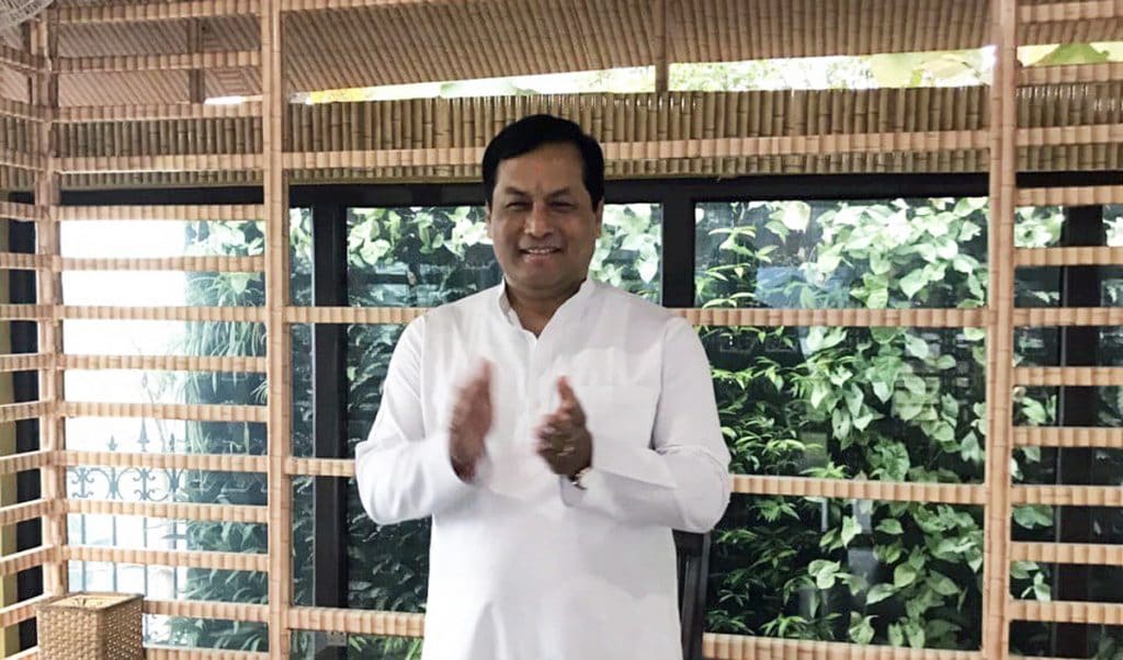 Assam Chief Minister Sarbananda Sonowal expressing gratitude to all those who are working 24x7 on the COVID 19 pandemic – The News Mill