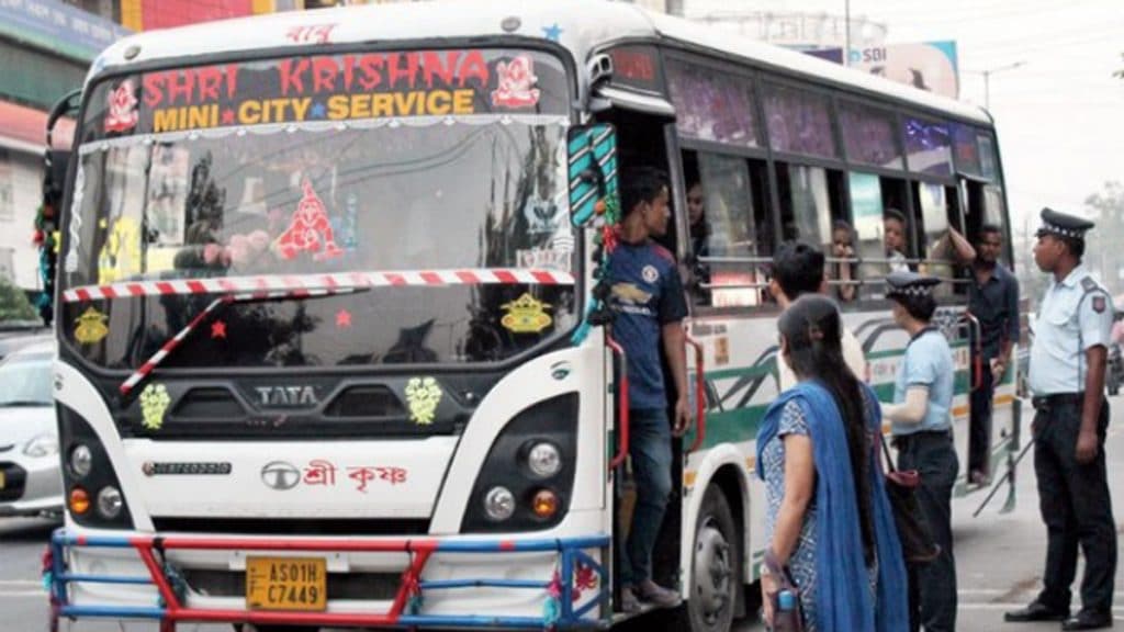 City Bus in Guwahati free pink city bus – The News Mill