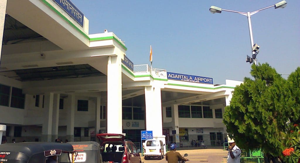 Agartala Airport in Northeast India