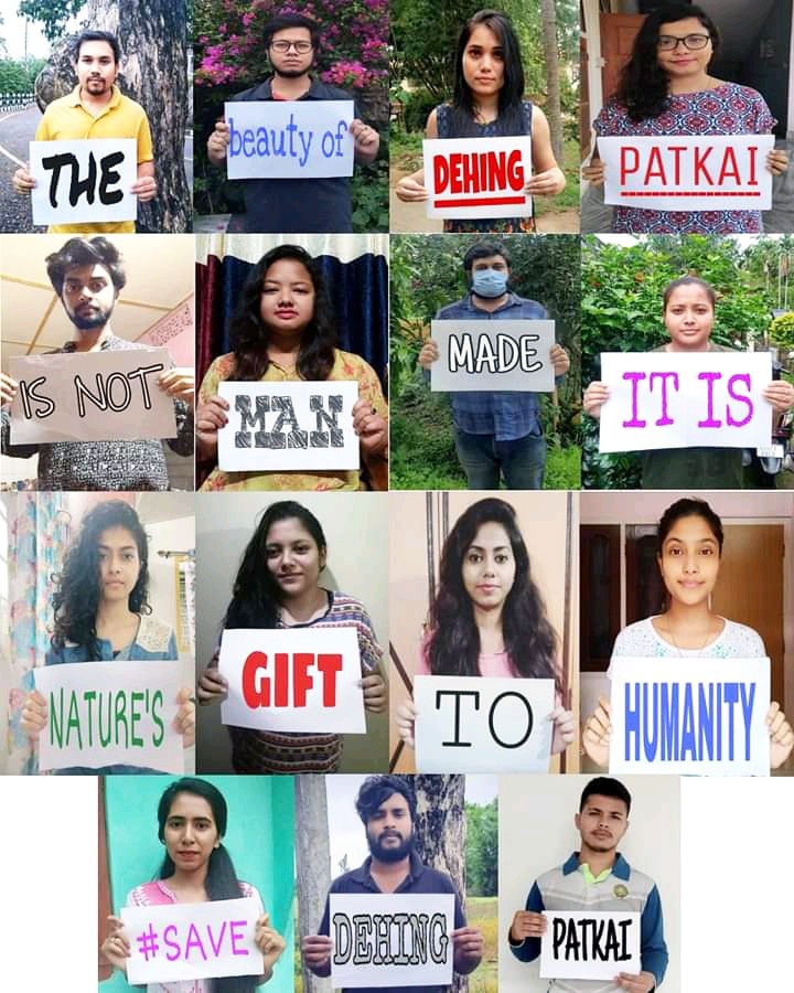 Gauhati University students start campaign to save Dehing Patkai Wildlife Sanctuary 1 – The News Mill