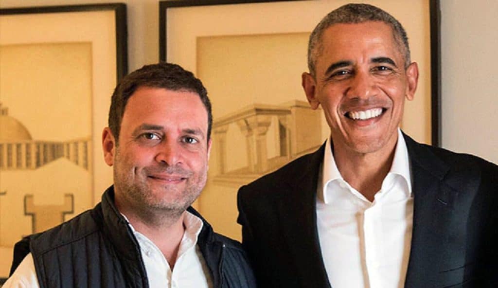 rahul gandhi and Barack Obama – The News Mill