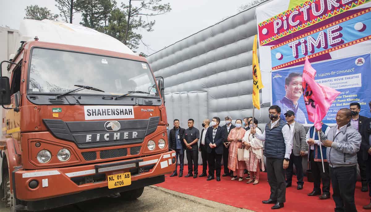 Arunachal govt procures 5 mobile digital movie theaters