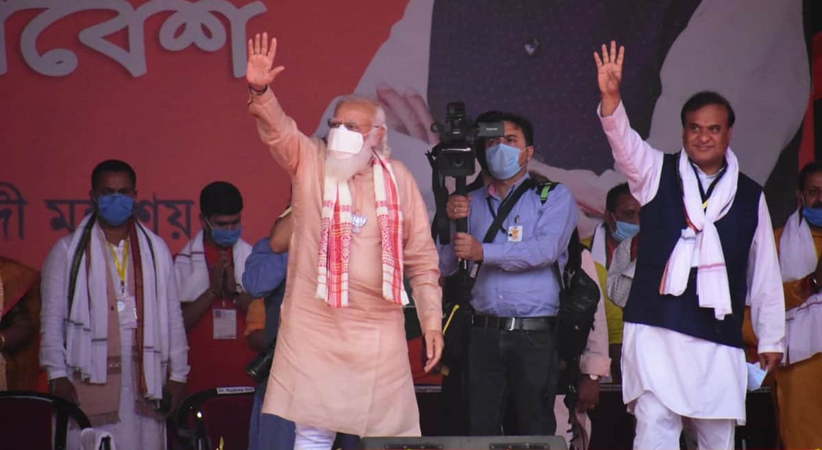 Congress neglected potentials of Barak Valley, alleges PM Modi in Assam