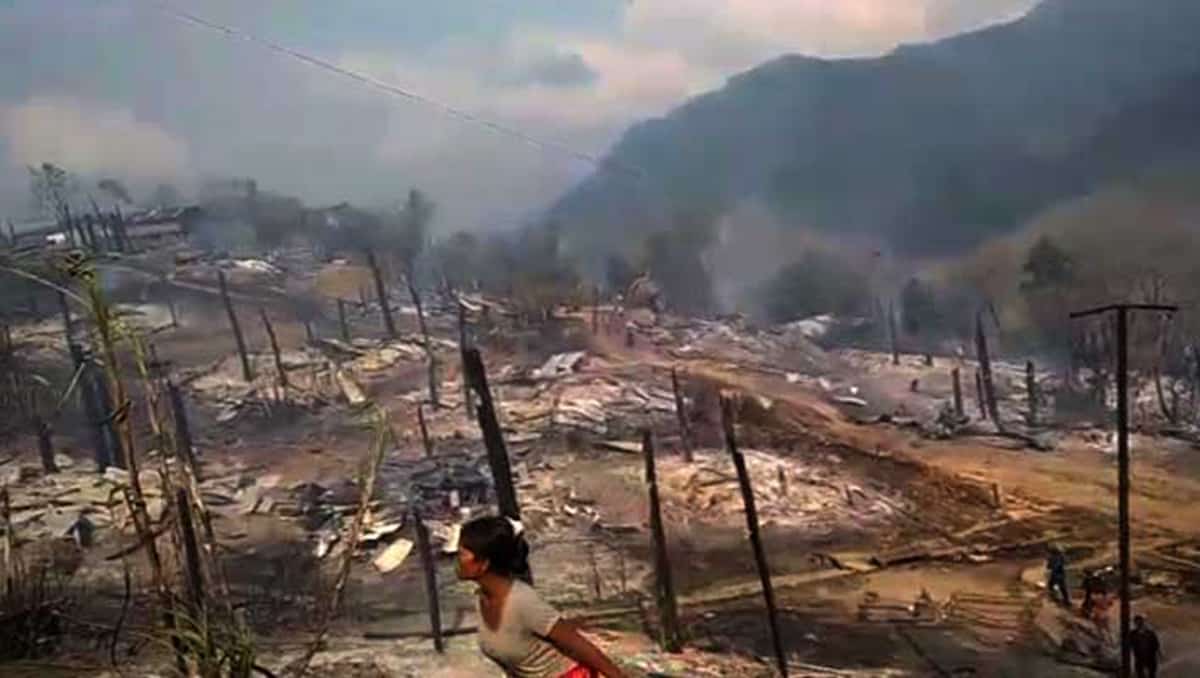 Arunachal fire