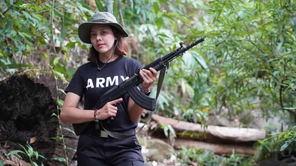 Myanmar beauty queen Htar Htet Htet turns rebel to fight against military junta