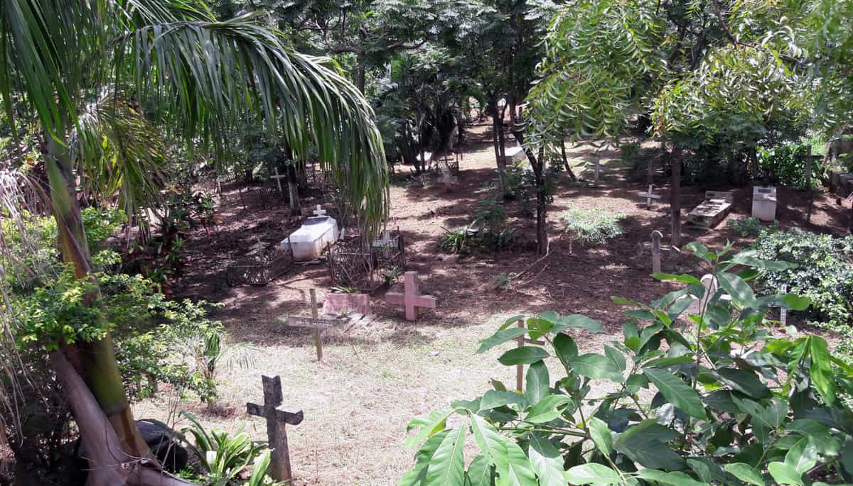 File photo of one of the cemeteries in Guwahati