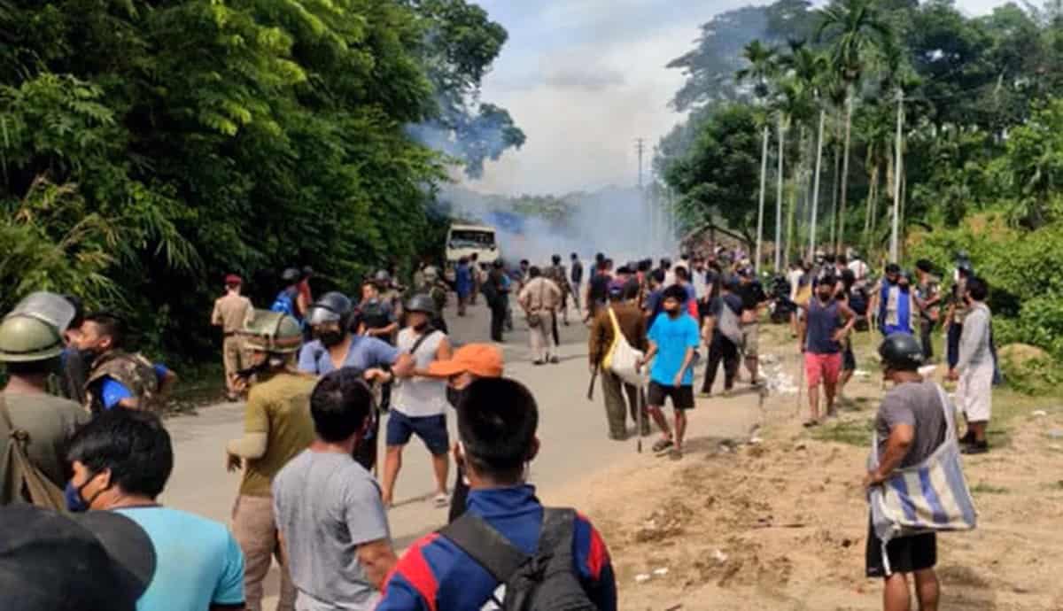 Assam-Mizoram clash
