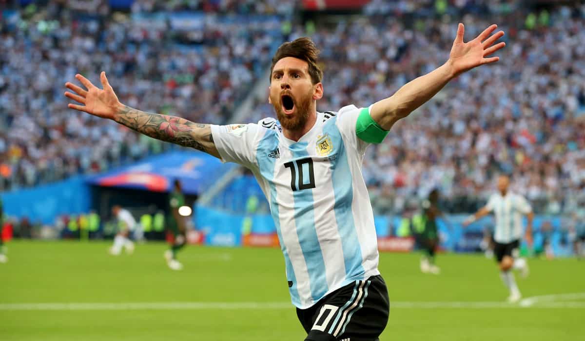 Argentina's Lionel Messi