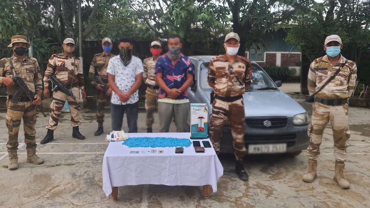 Two drug peddlers held with illegal drugs in Manipur’s Thoubal