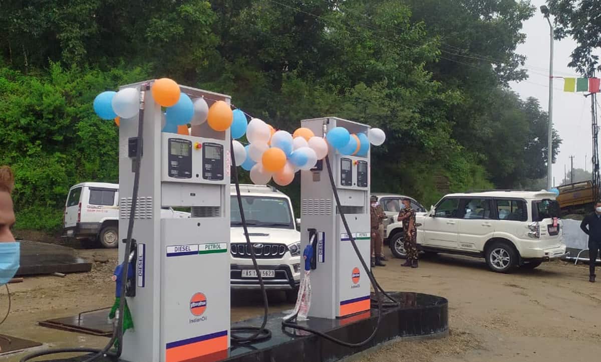 Lungla in Tawang district of Arunachal gets fuel station