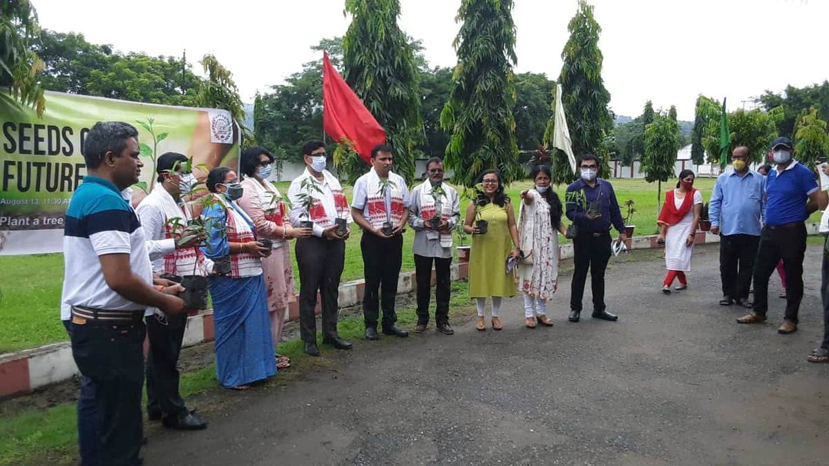 PAN KV Maligaon alumni association organizes plantation drive