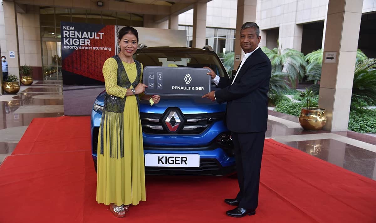 Renault India honours Tokyo Olympics flagbearer MC Mary Kom