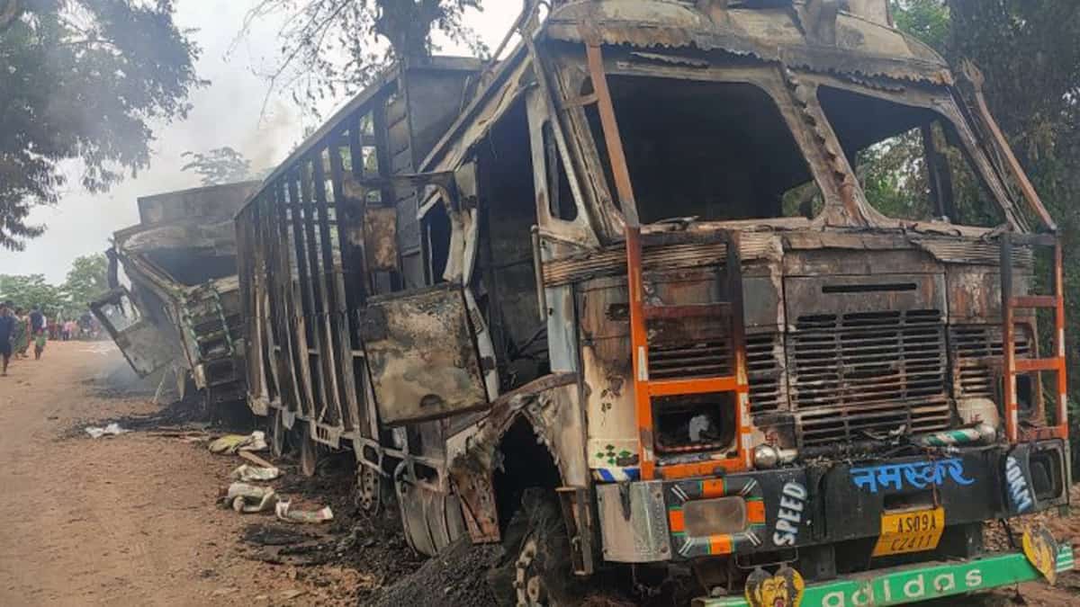 Suspected DNLA militants kill five persons, torch five trucks in Assam’s Dima Hasao