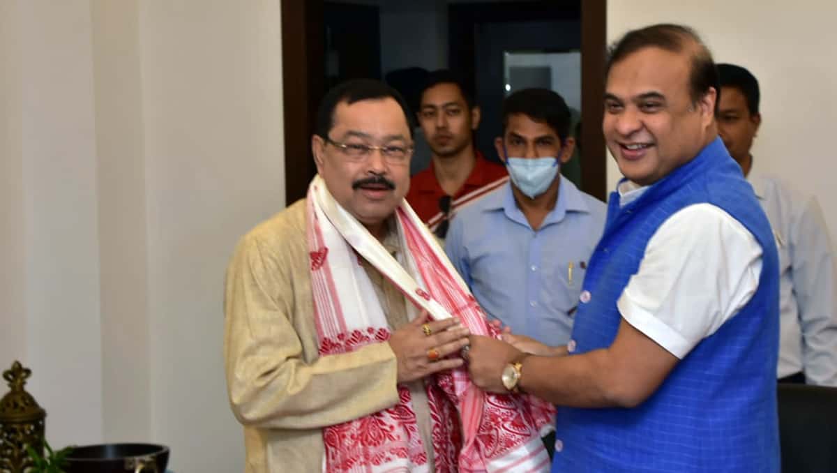 AIUDF legislator Phanidhar Talukdar joins BJP in Assam