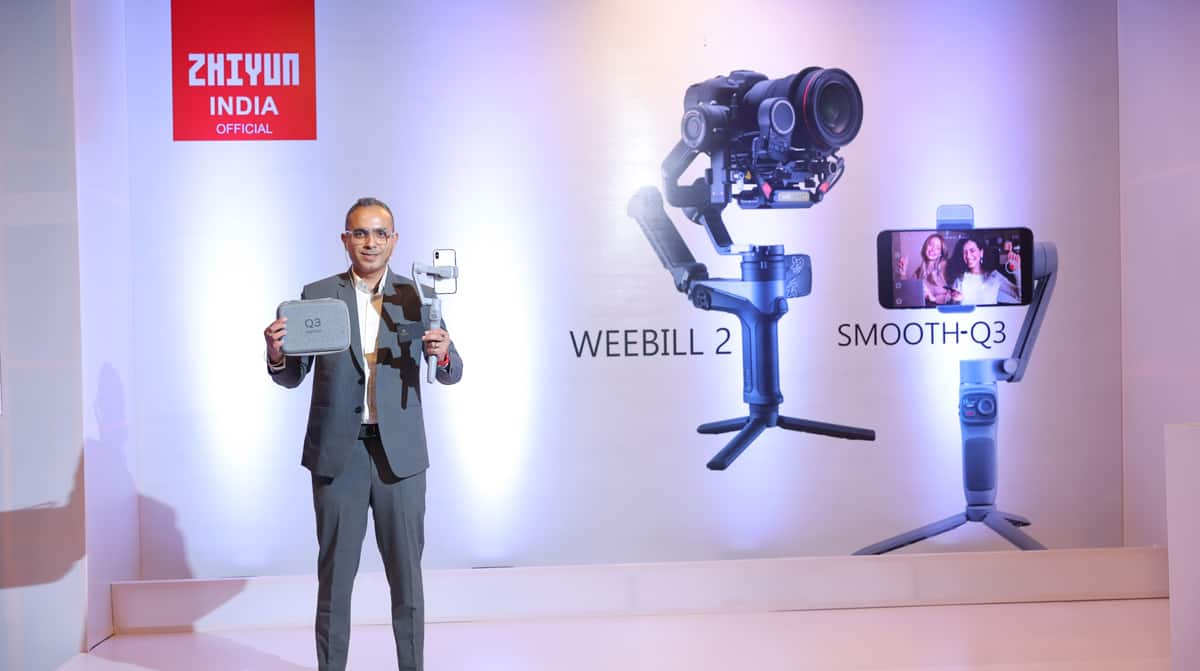 Zhiyun India launches Smooth-Q3 and Weebill-2 gimbals