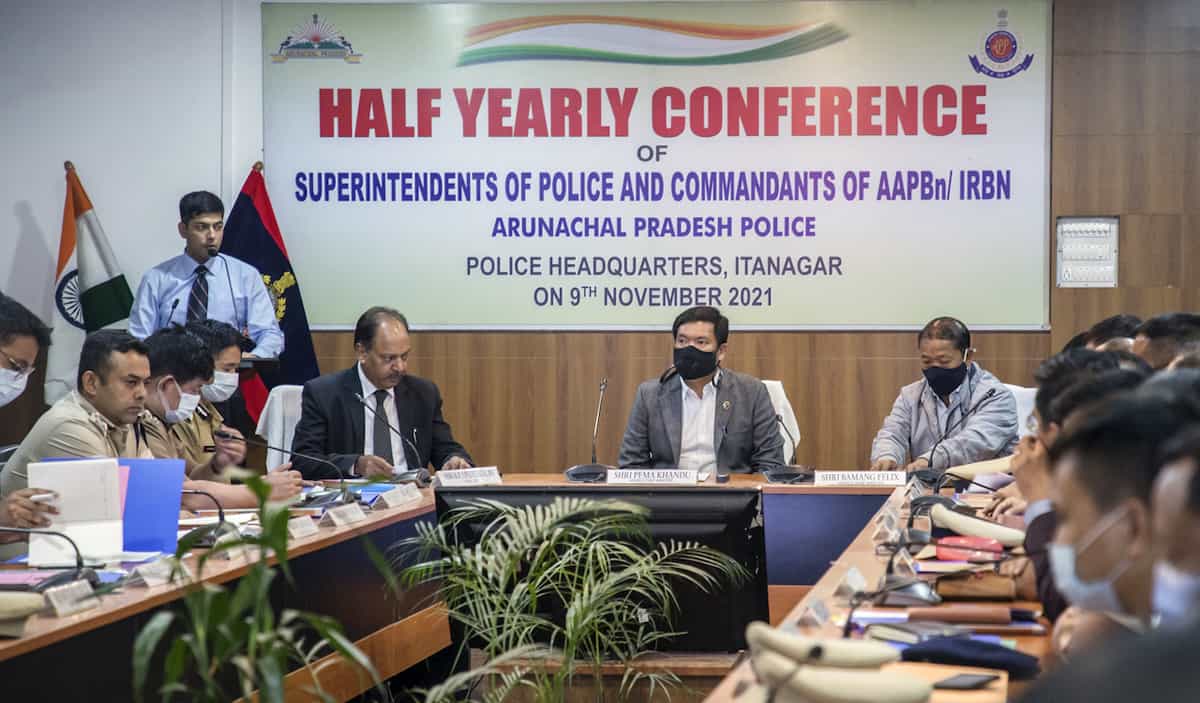 Arunachal CM urges police to curb drug menace in state