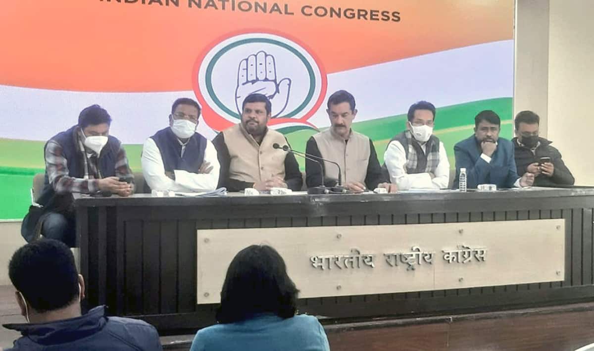Congress press meet in New Delhi on December 19
