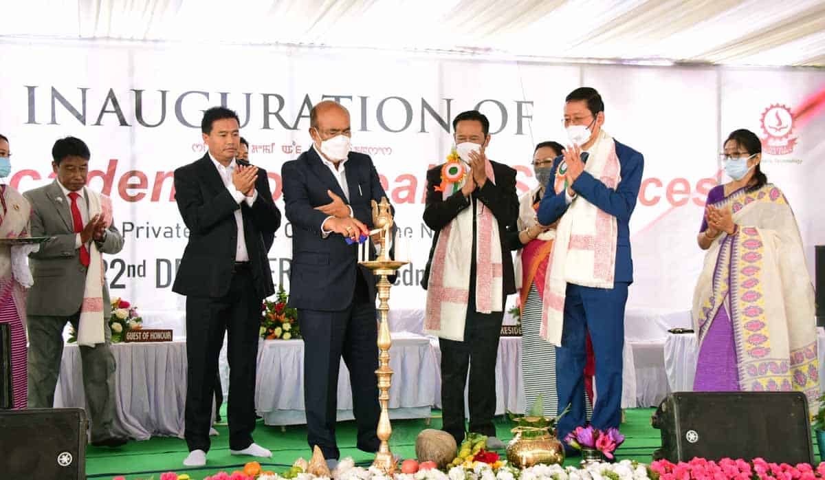 Manipur CM Biren Singh inaugurates private medical college in Imphal