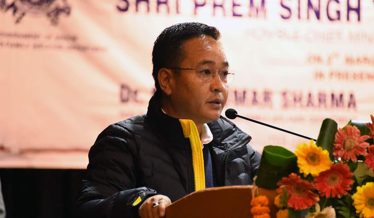 PS Tamang Sikkim CM