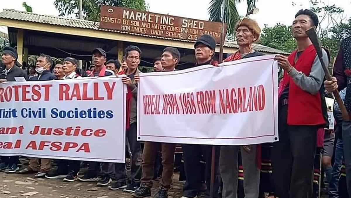 nagaland mon protests - ENPO