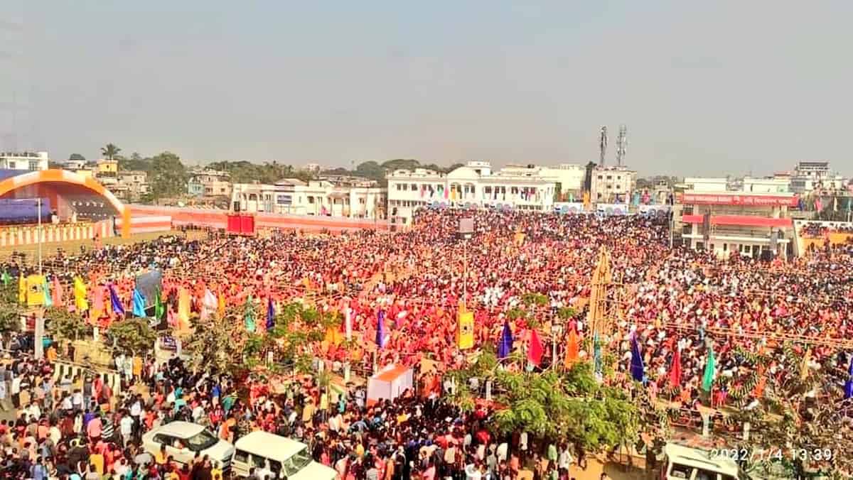 PM Modi's event in Agartala