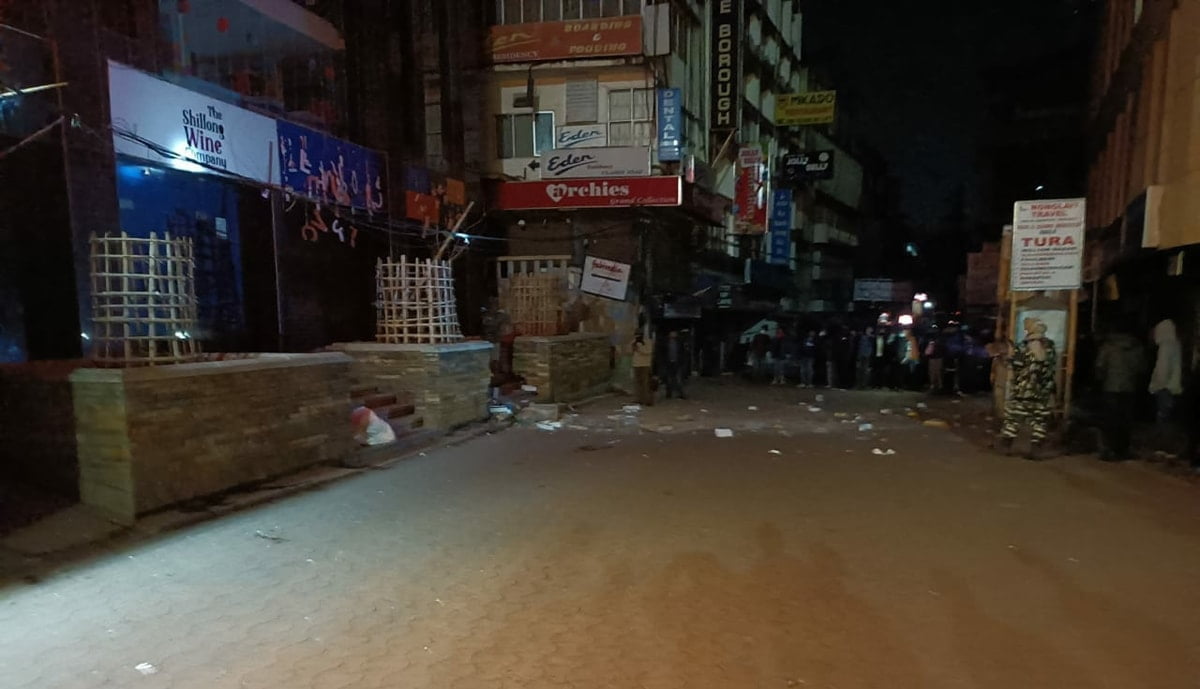 Shillong Police Bazar blast HNLC