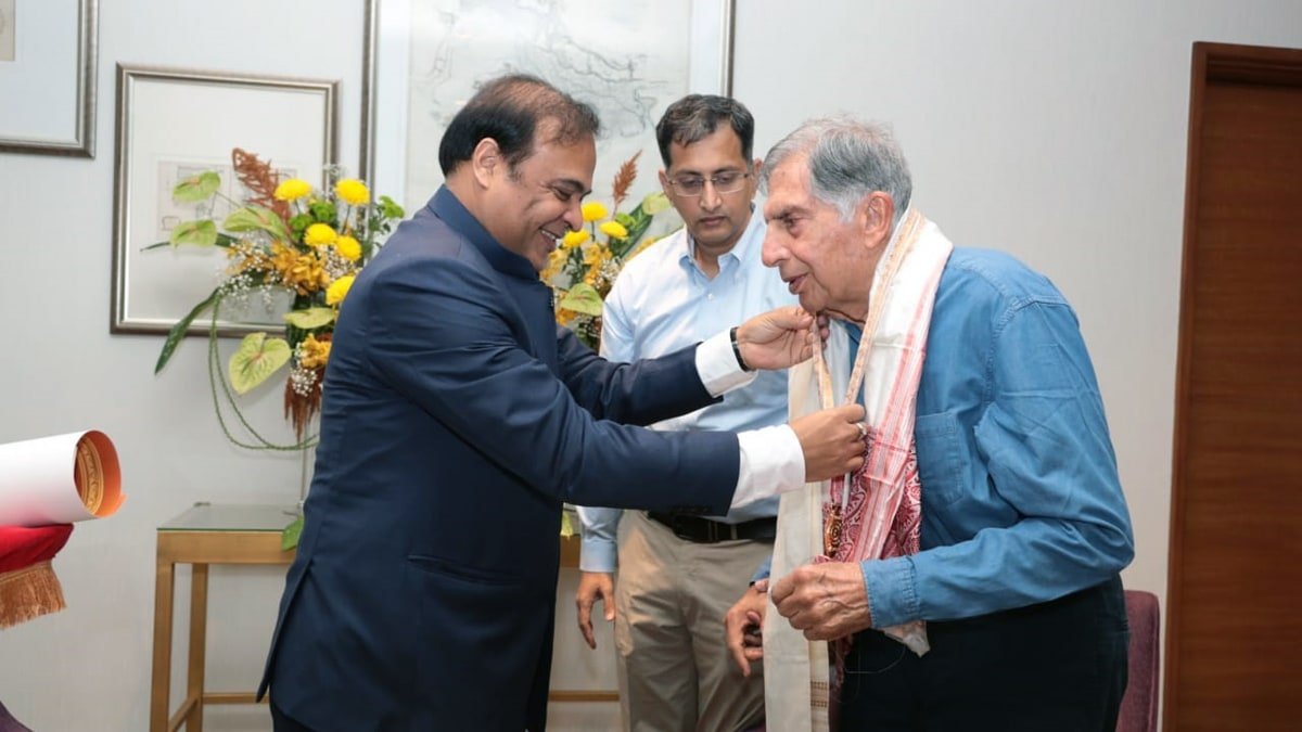 Assam Baibhav award conferred on Ratan Tata