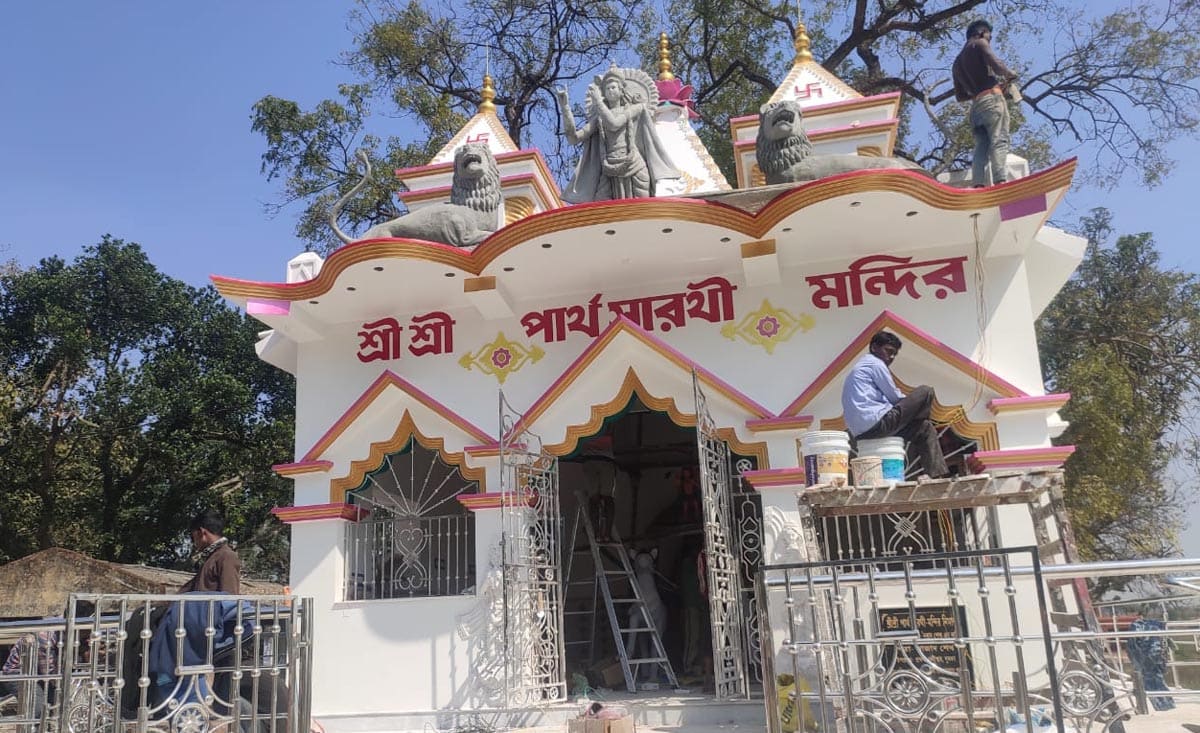 Parthasarathi (Lord Krishna) temple in Ranishwar block