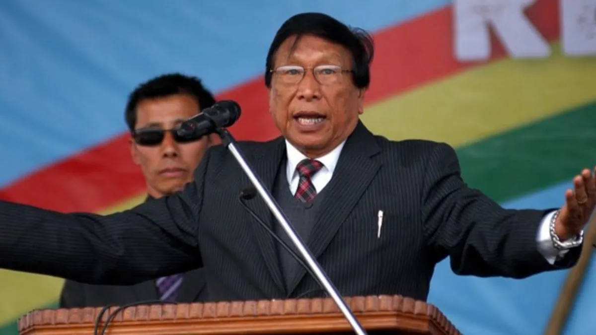 NSCN-IM leader Thuingaleng Muivah