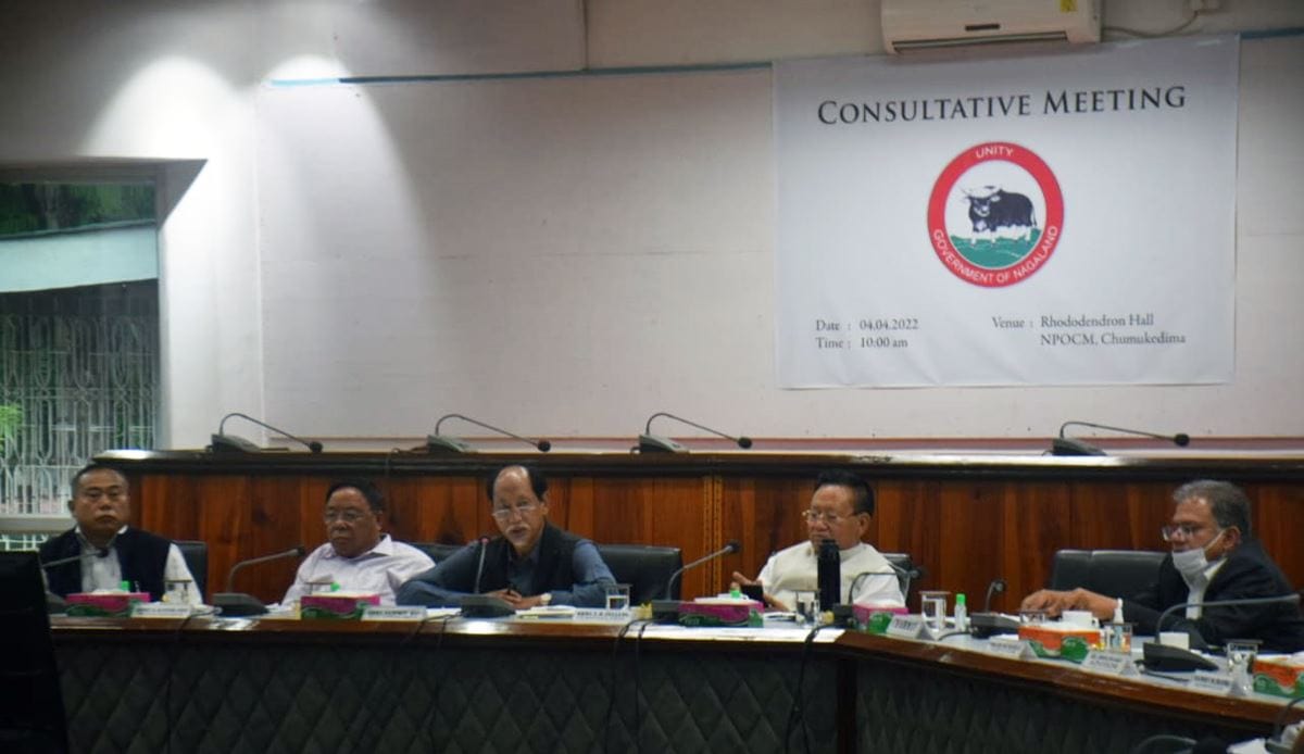 Consultative meeting on AFSPA at Chumoukedima in Nagaland