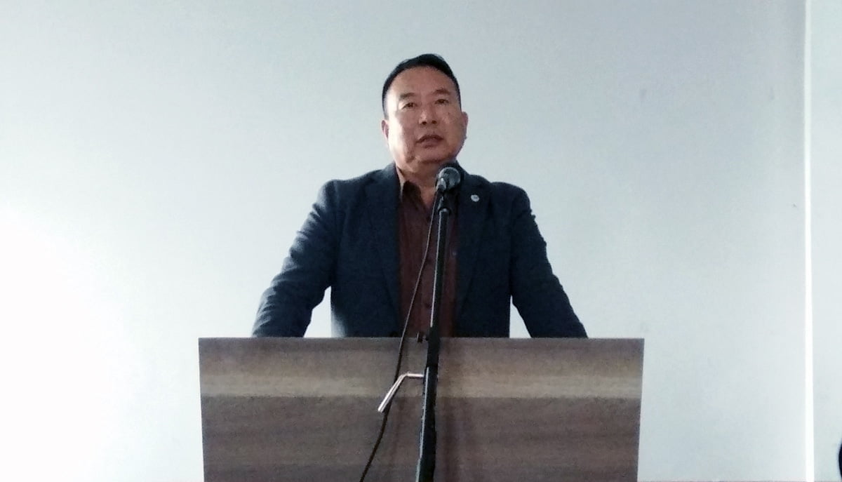 Kuzholuzo Nienu takes charges as NPF leader of legislature wing in Nagaland