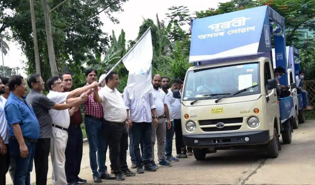 Purabi Dairy branded vehicles on World Milk Day – The News Mill