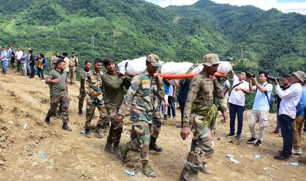 Eight more bodies recovered from Noney landslide site in Manipur