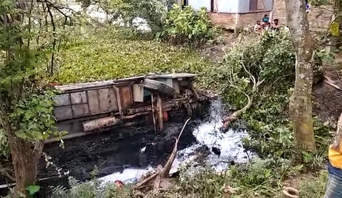 Meghalaya bus accident
