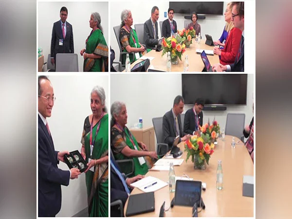 us nirmala sitharaman holds back to back bilaterals on sidelines of imf world bank meetings jpg – The News Mill