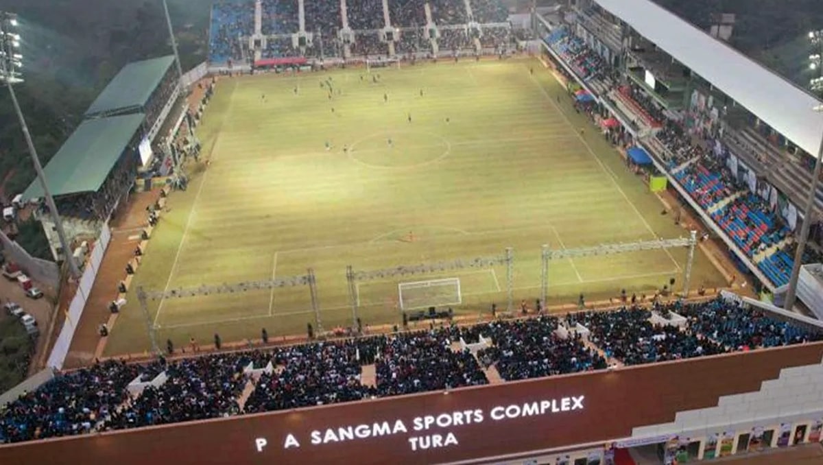 PA Sangma stadium in Tura Meghalaya