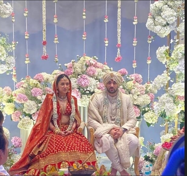 Sunny Deol S Son Karan Deol Gets Married To Drisha Acharya See Pictures