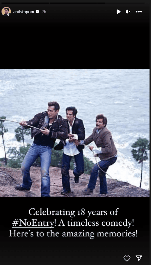 anil kapoor celebrates 18 years of no entry 2 – The News Mill