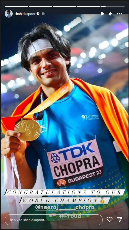 bollywood celebs congratulate neeraj chopra on winning gold in world athletics championships – The News Mill