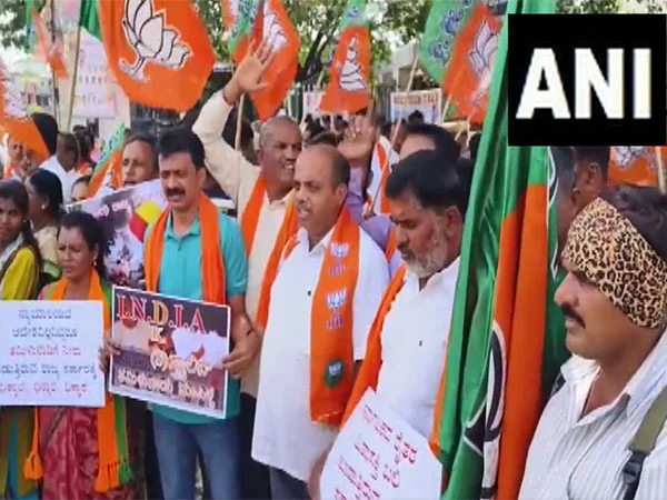 karnataka bjp protests against releasing further water from cauvery river to tamil nadu – The News Mill